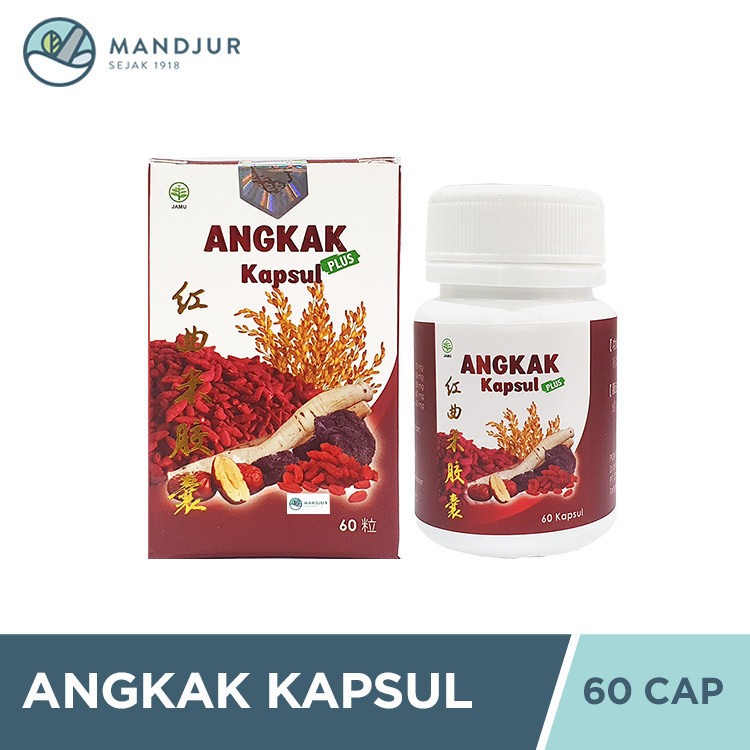 Angkak Kapsul (Red Yeast Rice)