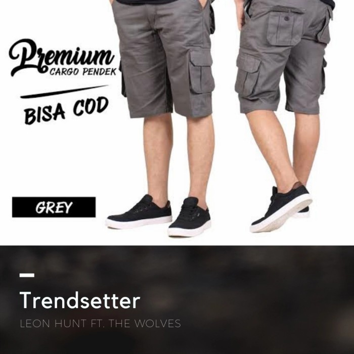 laris -Celana Cargo Pendek Pria Stretch - Celana kargo Kimpul pdl pendek - Krem, 31