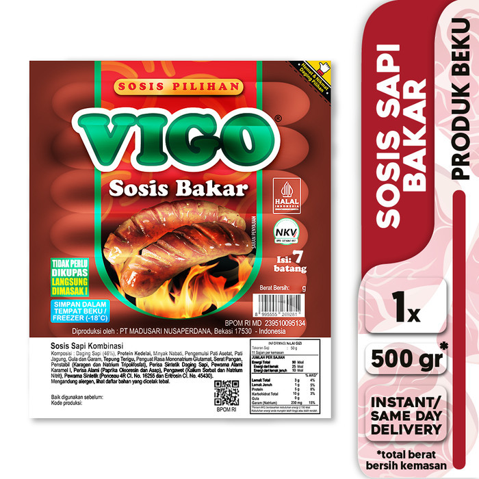 

VIGO Sosis Daging Sapi Bakar7