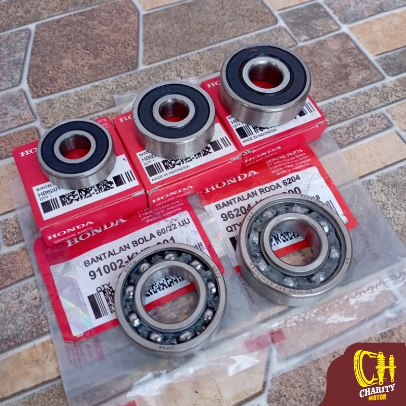 RR Laher Bearing gearbox Bearing rasio set vario beat all scoopy spacy genio street deluxe