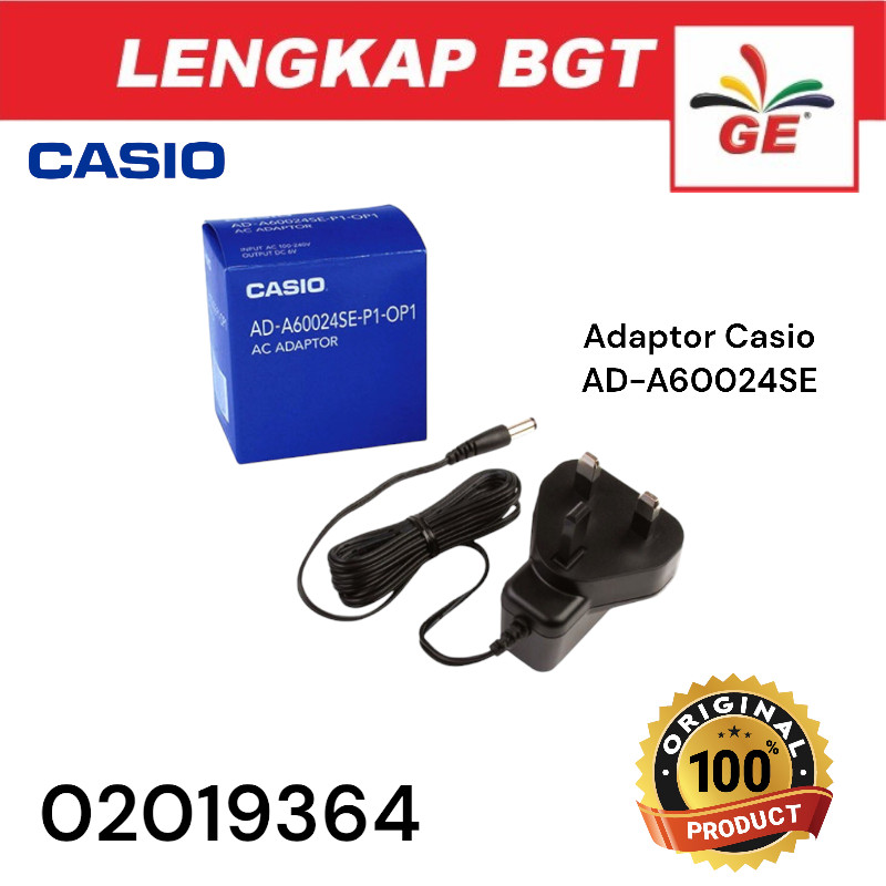 

Adaptor Casio AD-A60024SE-P1-OP1 - 02019364
