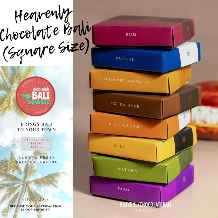 

Heavenly Chocolate Bali Square - Dark