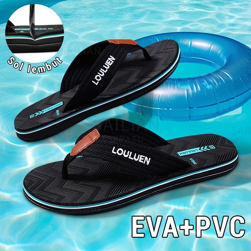 PROMO Sandal pria sandal pria dewasa sandal cowok sandal jepit pria sandal cowok kekinian