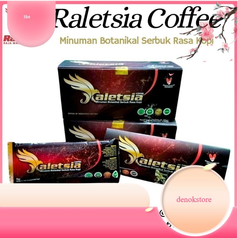 

KOPI RALETSIA COFFEE 1 BOX ISI 5 SACHET MINUMAN BOTANIKAL SERBUK RASA KOPI ORIGINAL