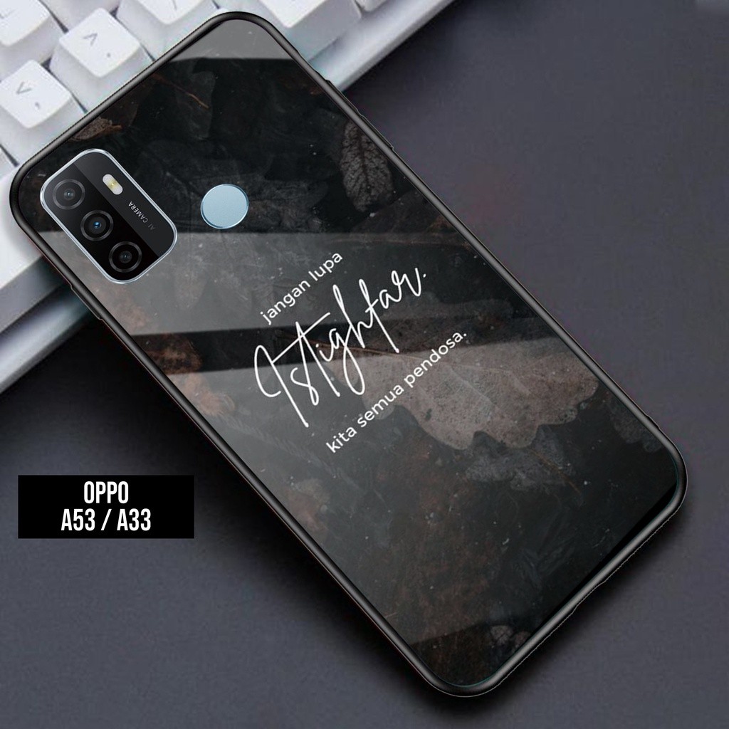 Case OPPO A53 / OPPO A33 2020 - Casing OPPO A53 / OPPO A33 Terbaru AERO CASE [ QUOTES ] Silikon OPPO