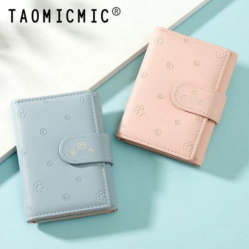 Dompet Lipat Wanita Mini Import Aura D241 Dompet Lipat Wanita Trendy/Dompet tipis lipat wanita, domp