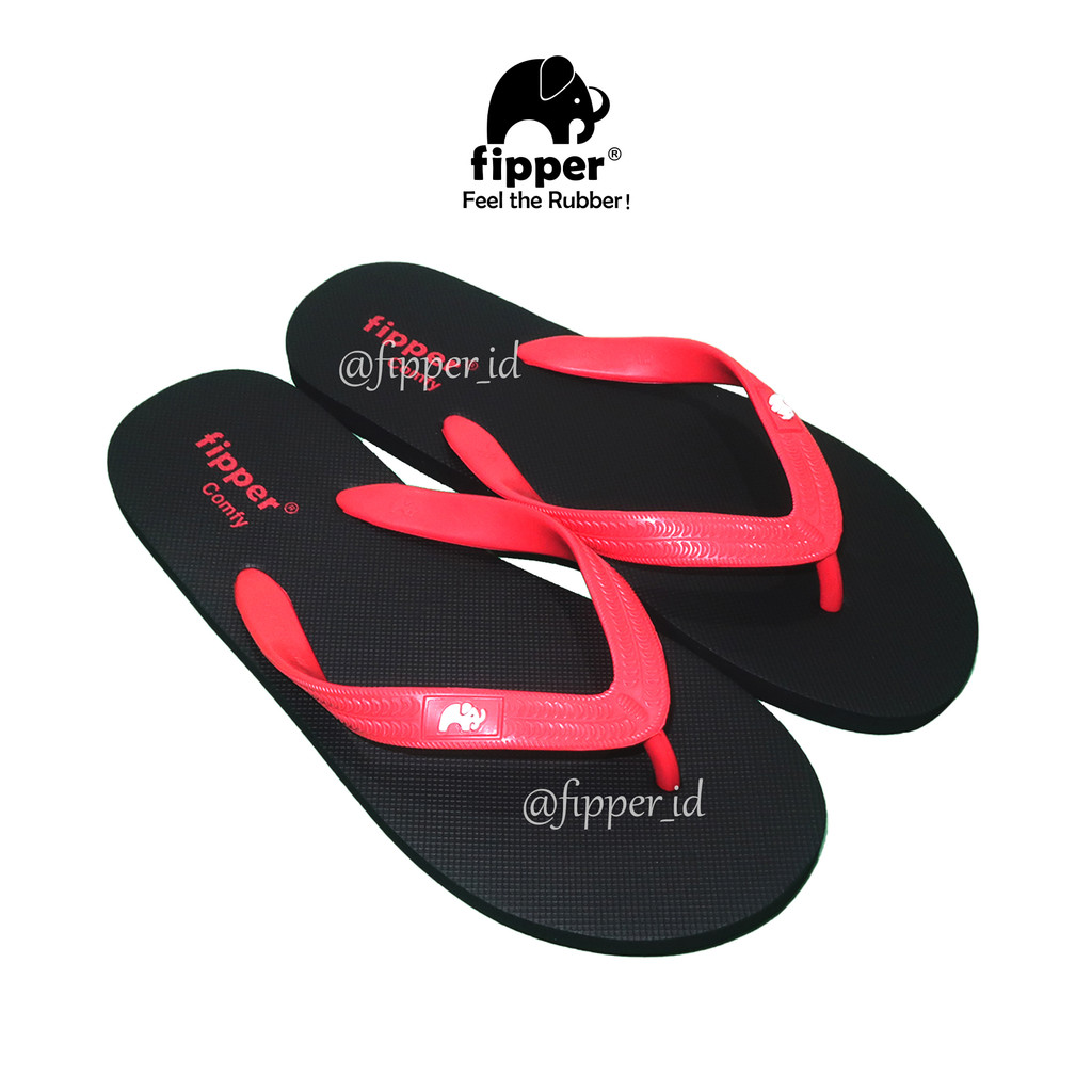 Fipper - Comfy Black / Red