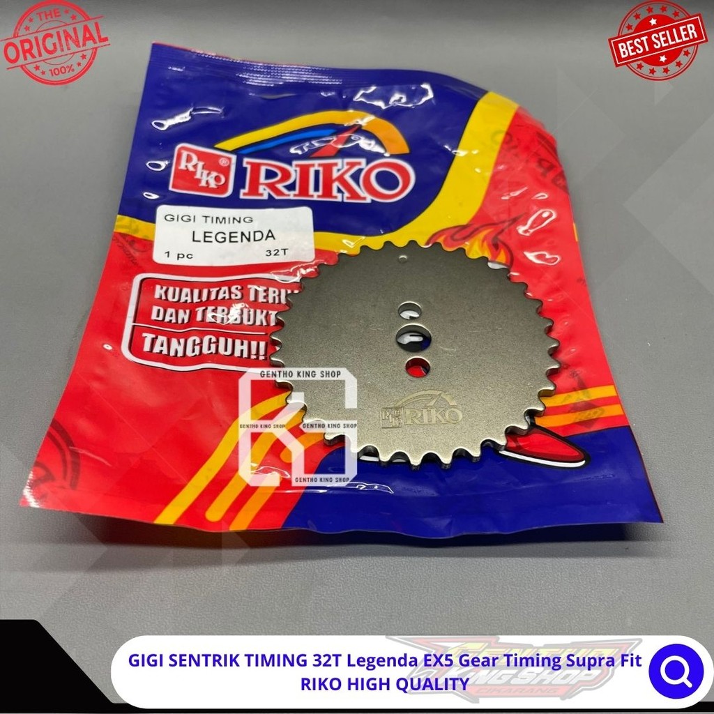 GIGI SENTRIK TIMING 32T Legenda EX5 Gear Timing Supra Fit  RIKO HIGH QUALITY