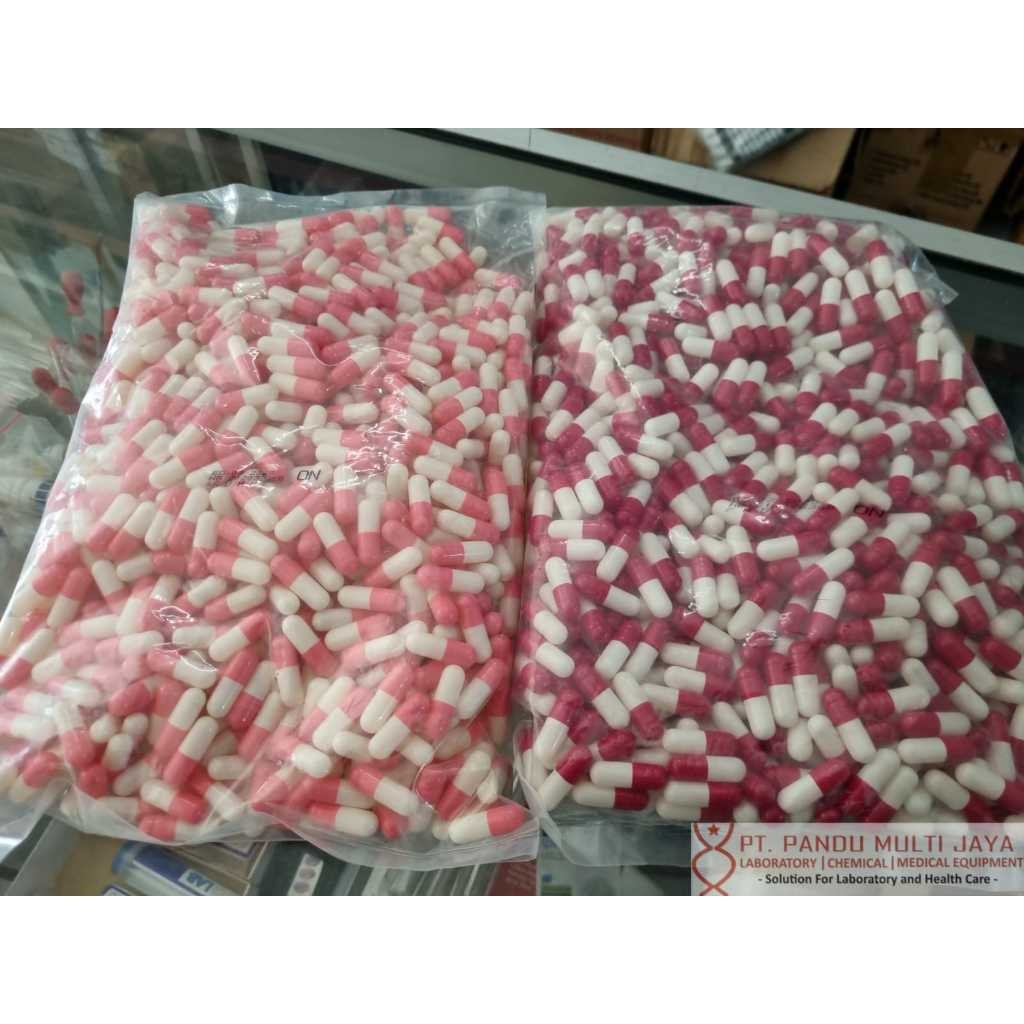 Cangkang Kapsul 0 dan 00