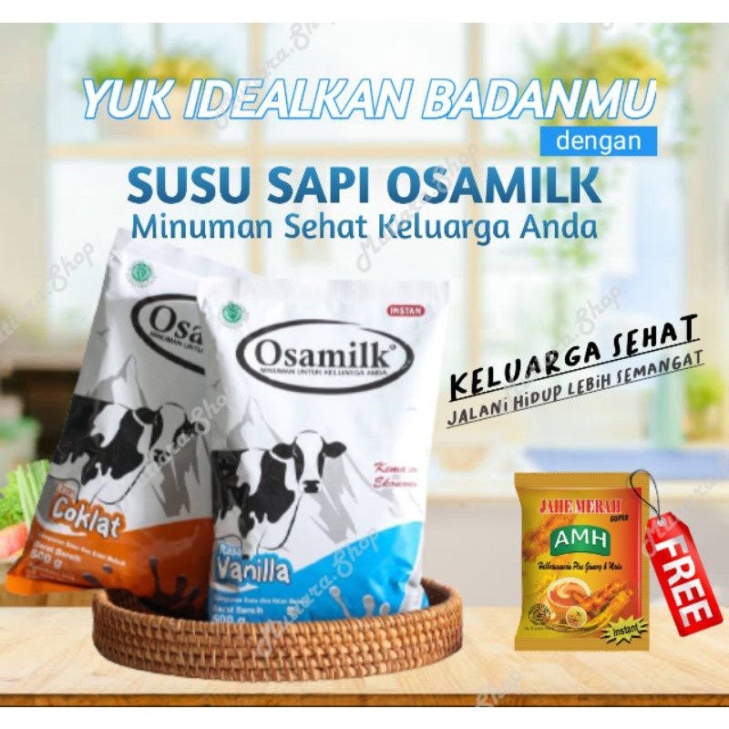 

SUSU SAPI OSAMILK | SUSU GEMUK BADAN