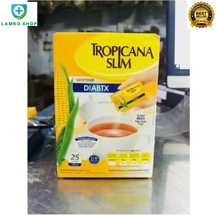 

Tropicana Slim Diabtx Sweetener Diabetics Rendah Kalori Khusus Diabetes