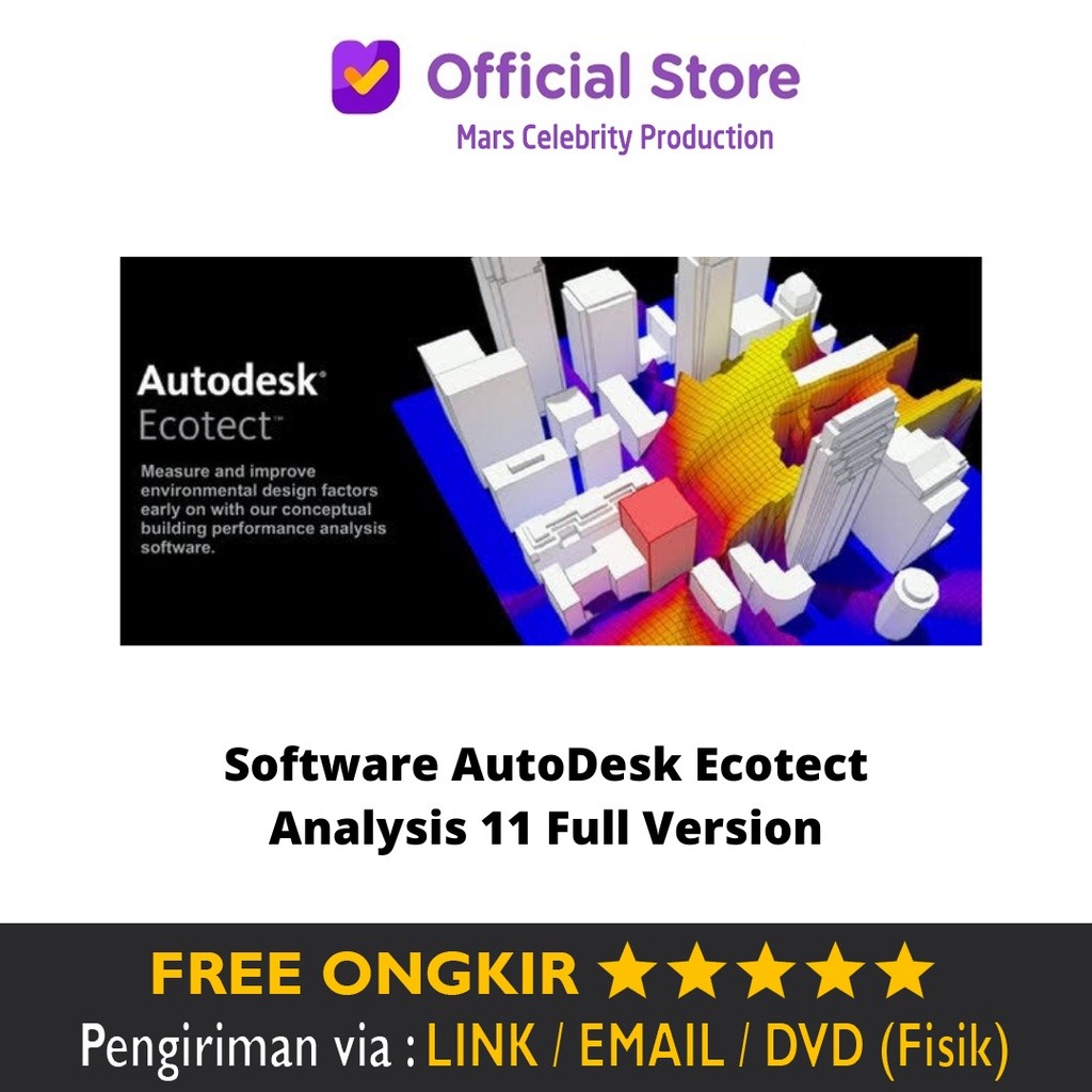 Software AutoDesk Auto Desk Ecotect Analysis 11 Full Version Terbaru Lifetime Premium PRO Plu