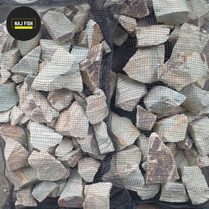 Batu Zeolite 7-8KG Kemasan Waring 50x40 Tinggal Pakai Media Filter Aquarium Aquascape Kolam Terbukti