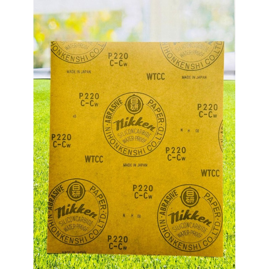 amplas nikken eceran Amplas NIKKEN No. 220/320/500 waterproof Asli Made in Japan