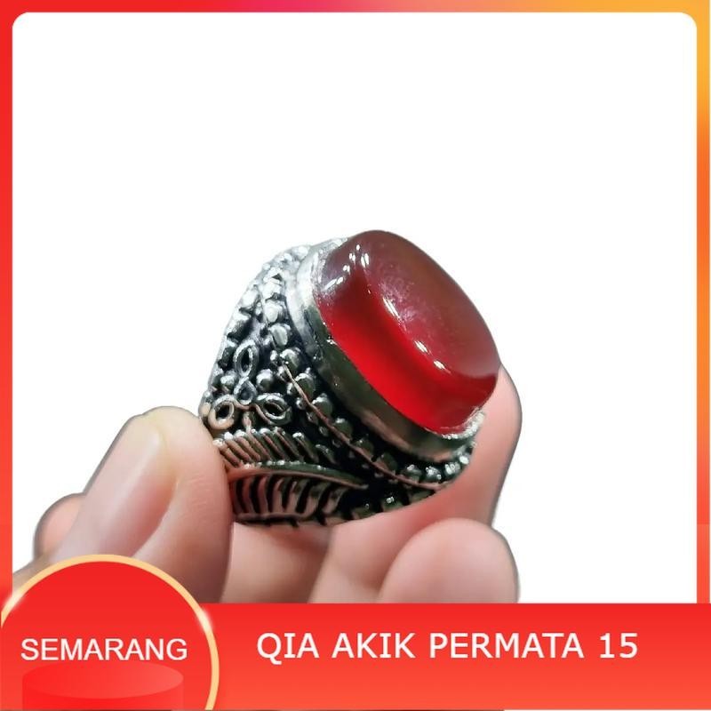 cincin yaman habasyi batu yaman ahmar merah