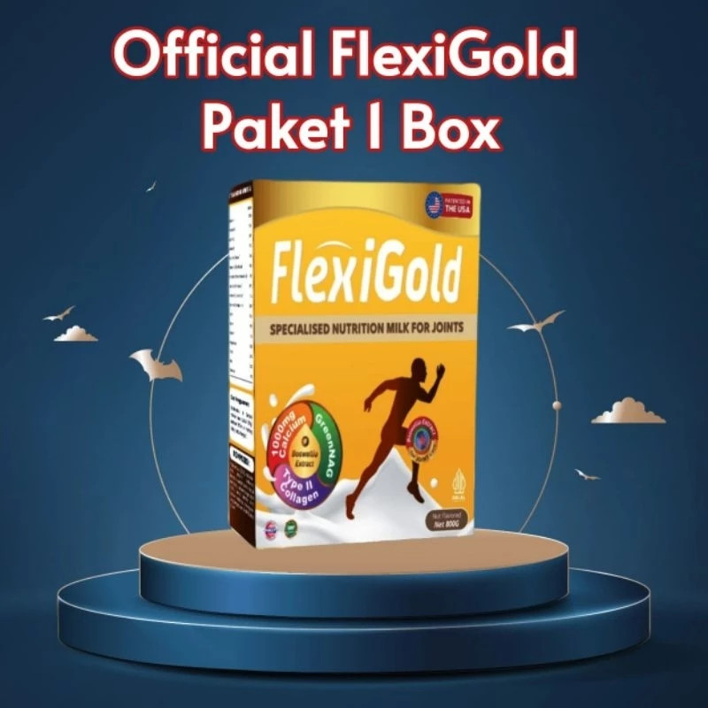 

Flexi gold - Susu Kesehatan Untuk Menjaga Tulang Sendi