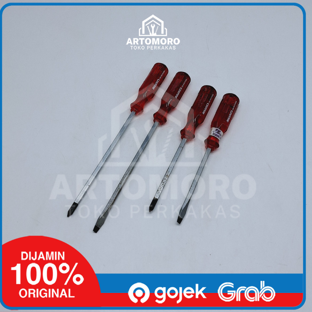 Obeng Pukul 4inch (5x100)/6inch (5x150) BULLOCK / PLUS / MINUS