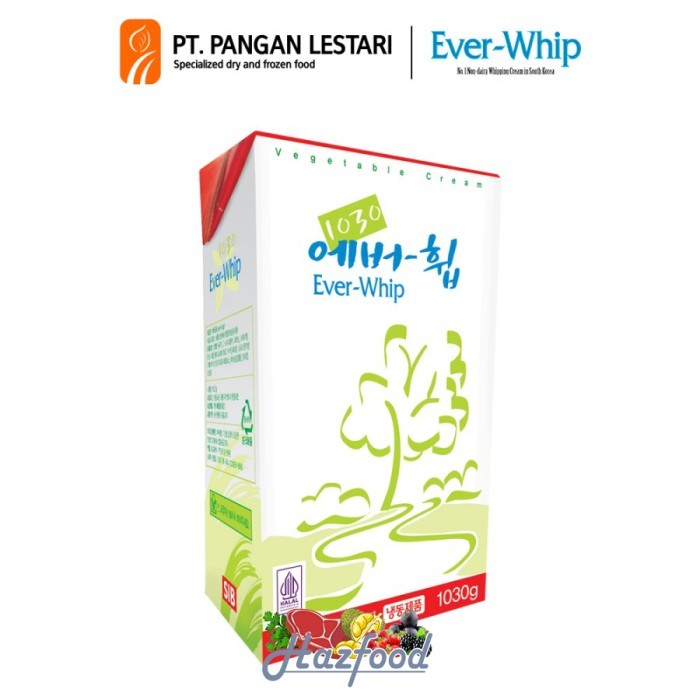 

EVER WHIP 1030 Original Whipping Cream Non Dairy - Nabati 1030 Gram
