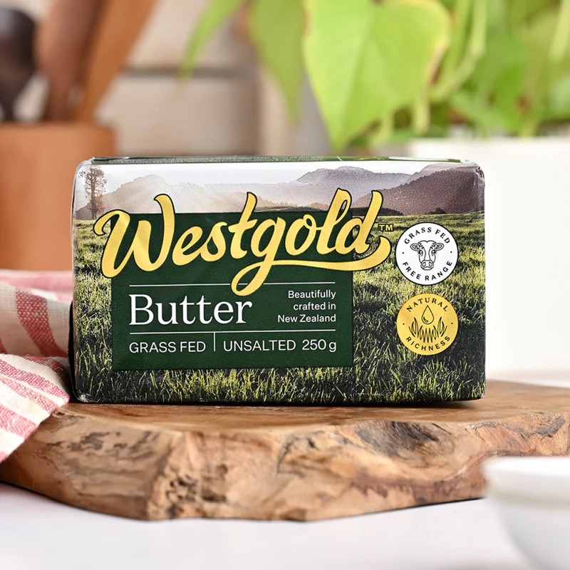

Westgold Unsalted Butter New Zealand 250gr