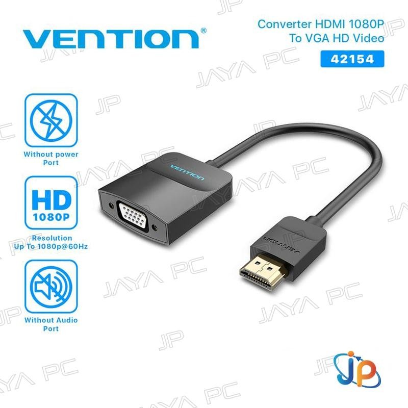 Vention 42154 Converter HDMI Male to VGA Female