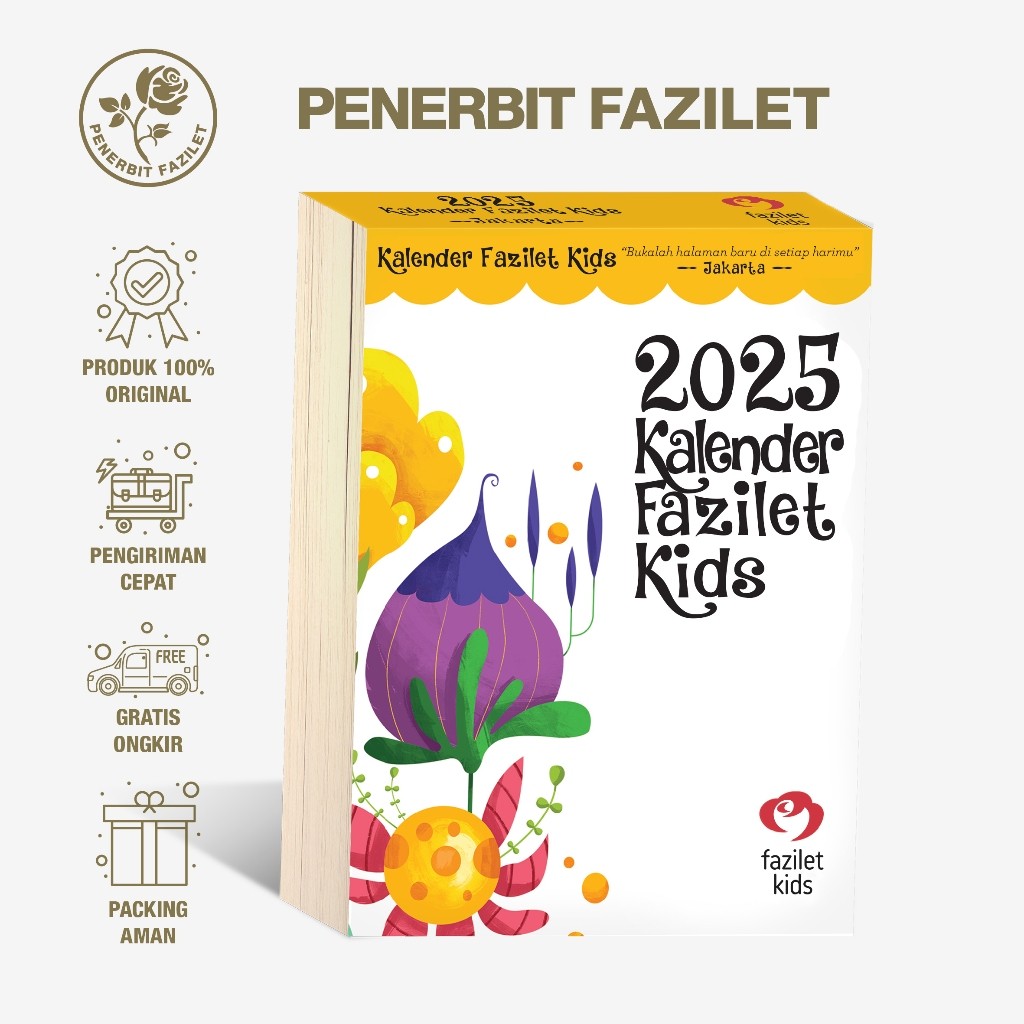 

Diskon COD Kalender Fazilet Kids (Bukalah halaman baru di setiap harimu)