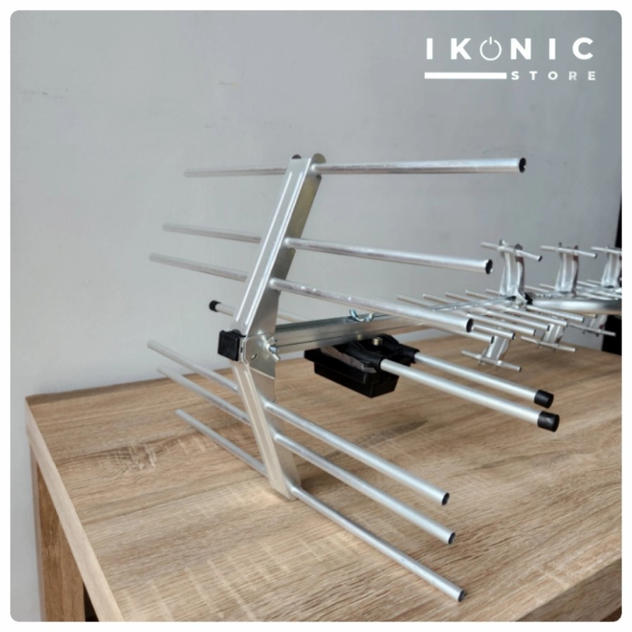 NEW IKONIC Antena Antenna Tv Digital Analog Outdoor Luar PF HDU 25 HDU 25 Original PREMIUM