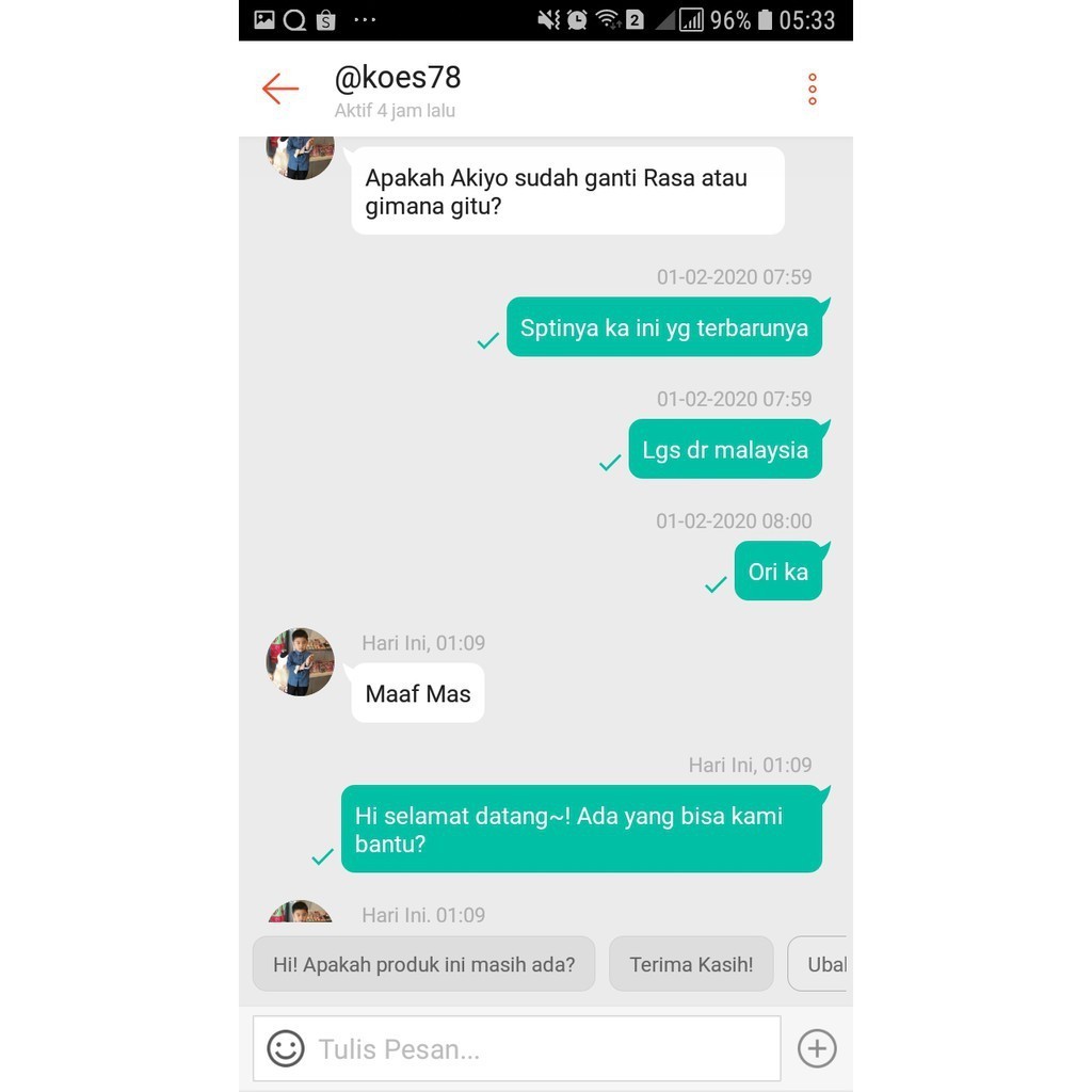 

[PALING LAKU]Akiyo permen Herbal isi 25 pcs Original