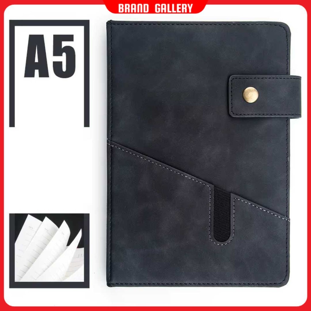 

Toddi Buku Jurnal Hardcover Notebook Diary 80 GSM 200 Halaman A5 - TD157