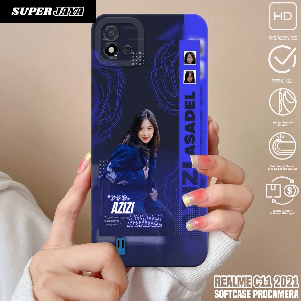 Case REALME C11 2021 - Casing Hp REALME C11 2021 Motif JKT48 - Silikon Hp REALME C11 2021 - Kondom H