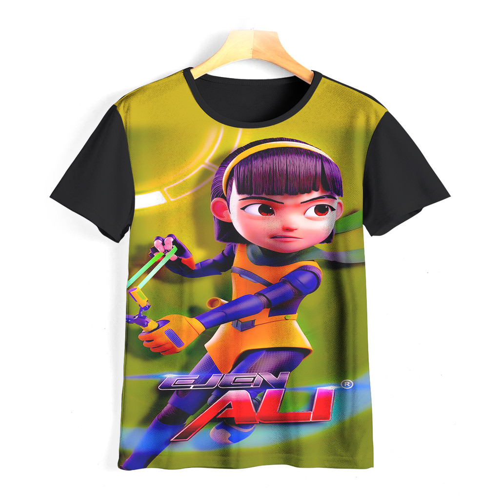 Kaos Ejen Alicia Keren dan Adem | Baju Ejen Alicia Untuk  Anak & Dewasa | 02EAC009