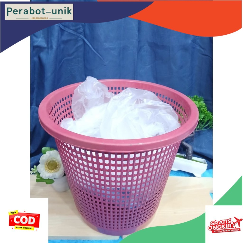 Perabot_unik > Keranjang sampah pink Tempat Sampah Jumbo Besar / Keranjang Sampah Jumbo Murah