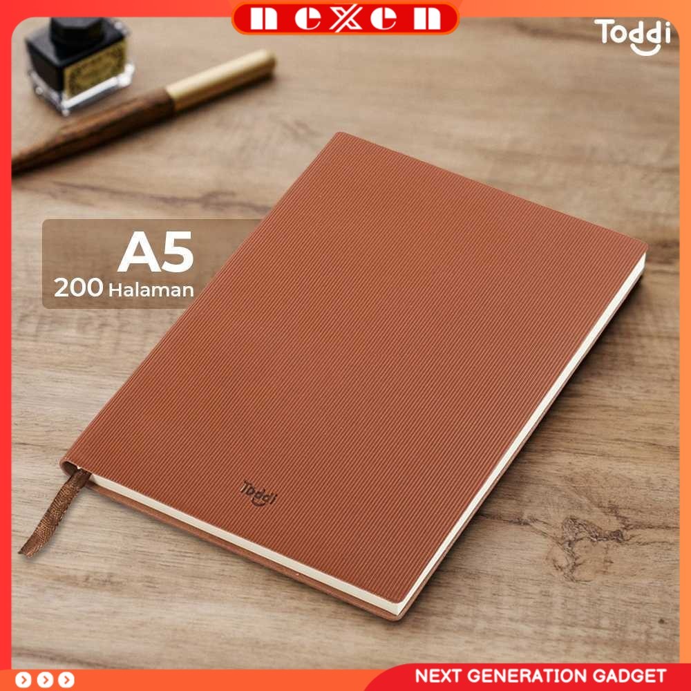 

Buku Jurnal Leather Notebook Diary 68GSM 200 Halaman Grid - TD101