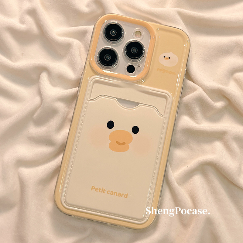case OPPO Reno 13F 4G 5G Untuk Hp Casing Tempat Kotak Kartu Cassing Card Holder Softcase KBFSHN01