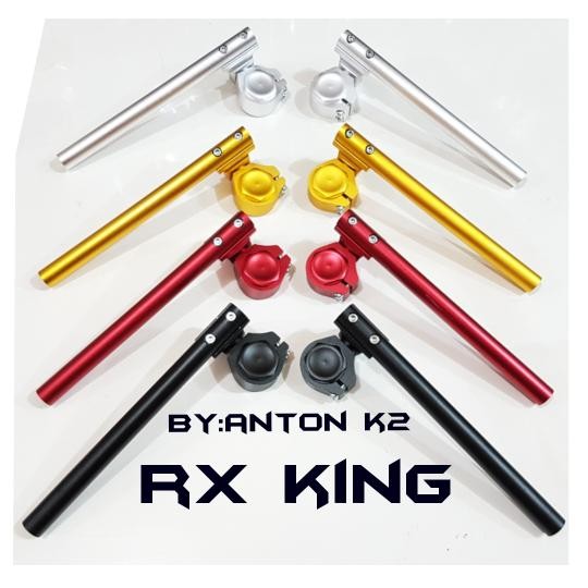 STANG JEPIT RX KING-STANG MOTOR RX KING-STIR MOTOR RX KING FUL CNC - RED