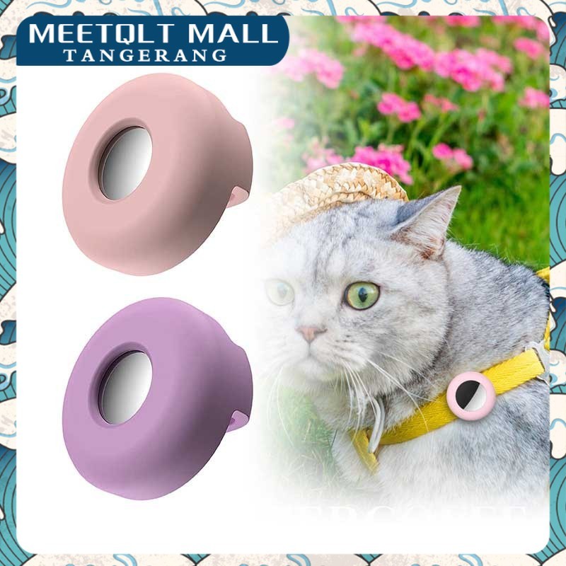 Airtag Loop Silicone Case Holder Pet Collar Solusi Anti Lost Untuk Kucing Anjing Peliharaa