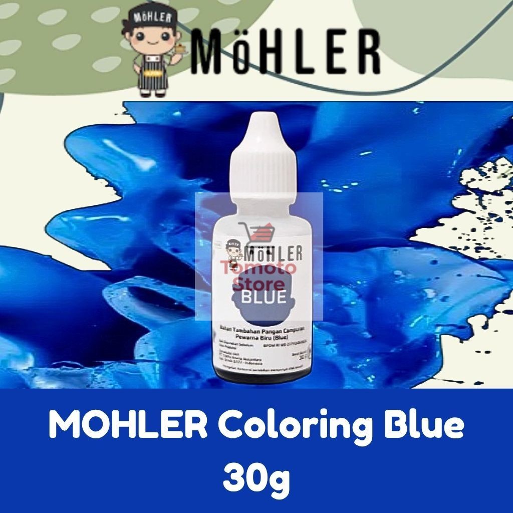 

✨ TOMOTOSTORE ✨ MOHLER Coloring Blue