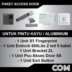 

Paket X1 Fingerprint/Paket Akses Door X1 RFID Door Access Control Door