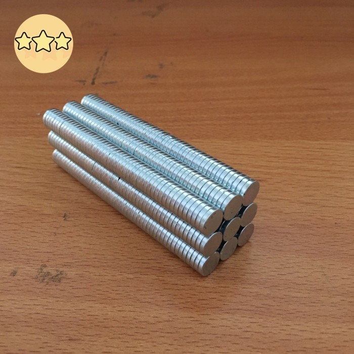 Magnet neodymium bulat 10x2 mm 10x2mm 10mmx2mm 10*2mm 10 2 10mm x 2mm