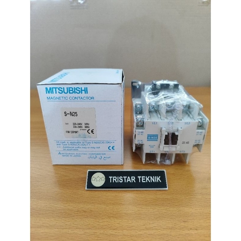 MITSUBISHI CONTACTOR SN 25 Kontaktor s-n25 sn25 SN-25