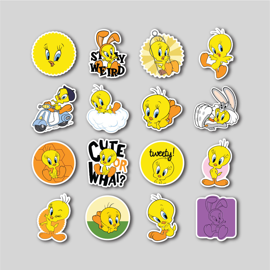 

STICKER PACK TWEETY BIRD | STICKER TUMBLR | STIKER LAPTOP KOPER HELM TERBARU