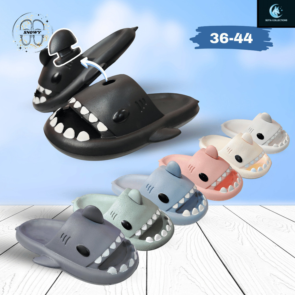 Sandal hiu/Sandal couple/Sandal unisex/Sendal wanita/Sendal wanita terbaru 2023/Sandal wanita kekini