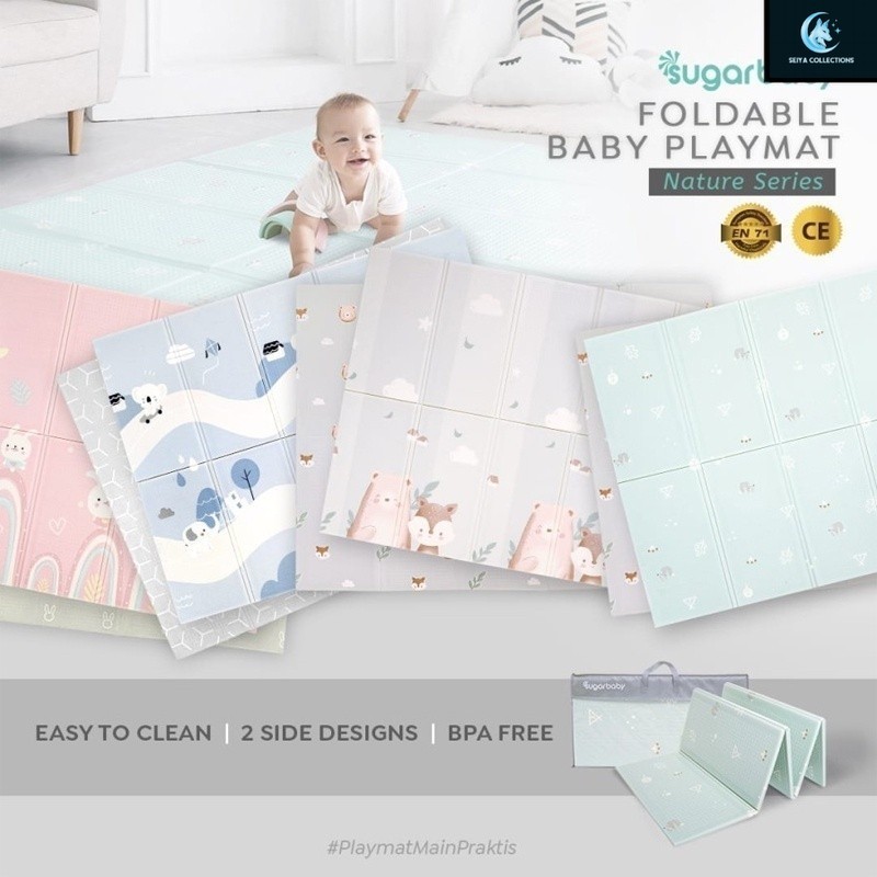 SUGAR BABY Foldable Baby Playmat Karpet Bayi