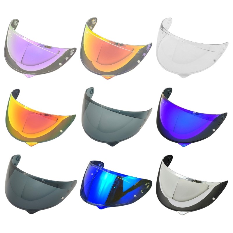 Motorcycle Helmets Visors Lens PC Helmets Shielding Easy Installation for HJC C10 N0HF