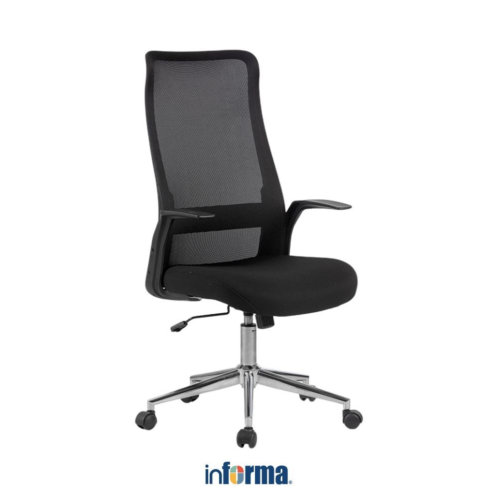 Informa Lumos Kursi Kantor Sandaran Tinggi - Hitam