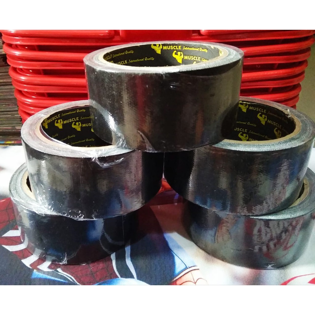

RGT- 1 ROLL LAKBAN KAIN MUSCLE 2 INCH 46 MM X 11 M WARNA HITAM