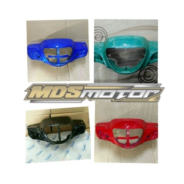 batok depan totok depan suzuki shogun r shogun new shogun 110 warna hitam biru tosca merah