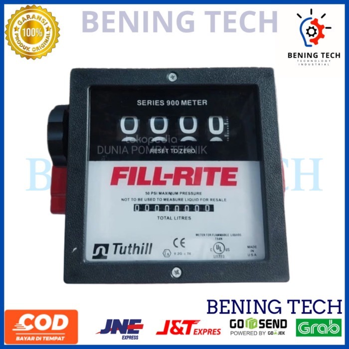 FLOW METER FILL RITE 2 INCH 4 DIGIT FLOW METER FILL-RITE DN 50 2 INCH
