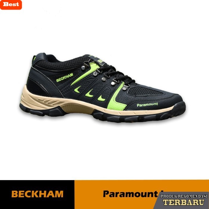 rekomendasi sepatu olahraga brand lokal Sepatu Gunung Outdoor Outdor Pria Beckham Paramount Low - HI