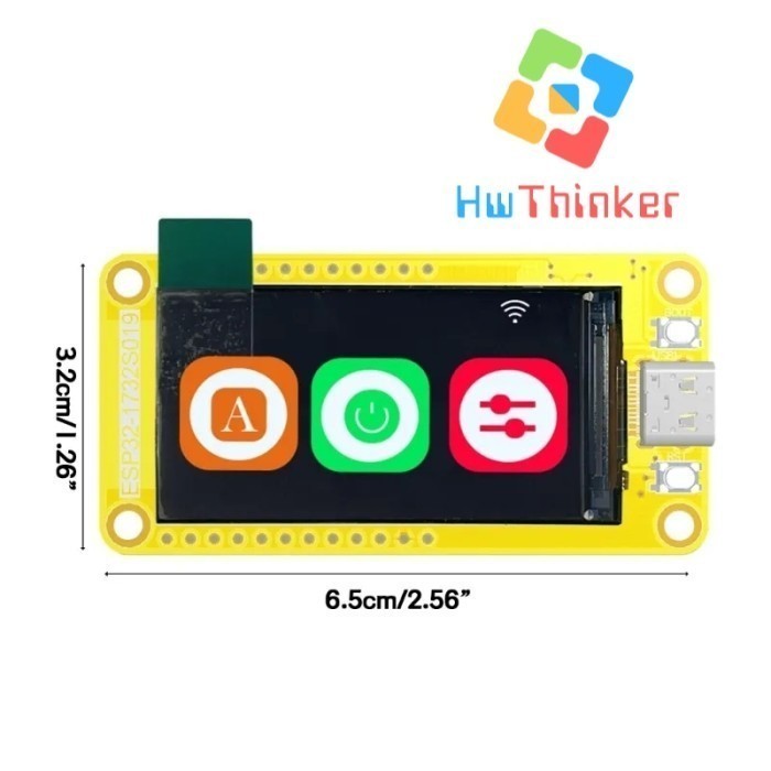 PA99 ESP32-S3 16MB FLASH 8M PSRAM LVGL HMI 1.9 Inch Display TFT IPS 170x320 - ESP32-S3