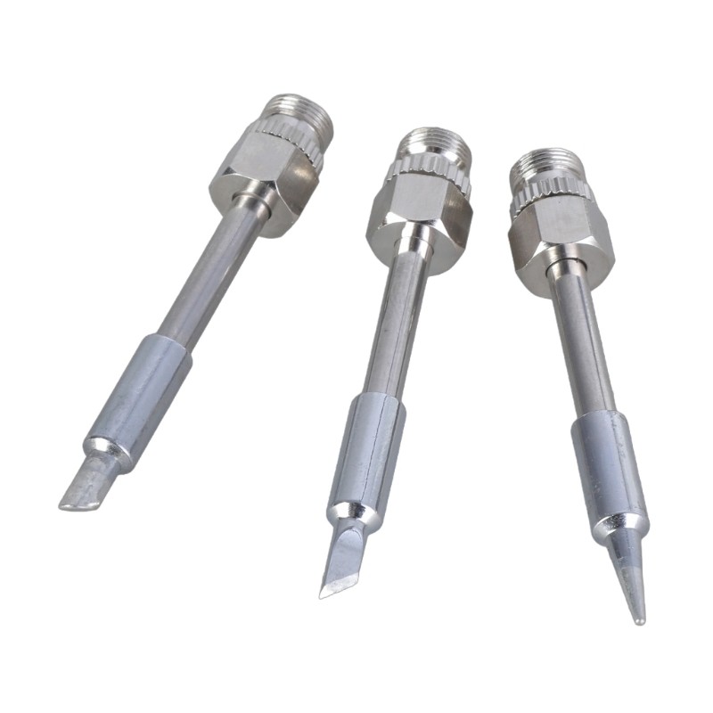 3 buah ujung besi solder antarmuka 510 ujung las Set ujung solder USB alat solder kepala las besi me